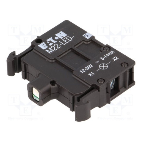 Eaton M22-LED-G ,Besleme 12v..24vac dc,Yeşil,Buton Lamba