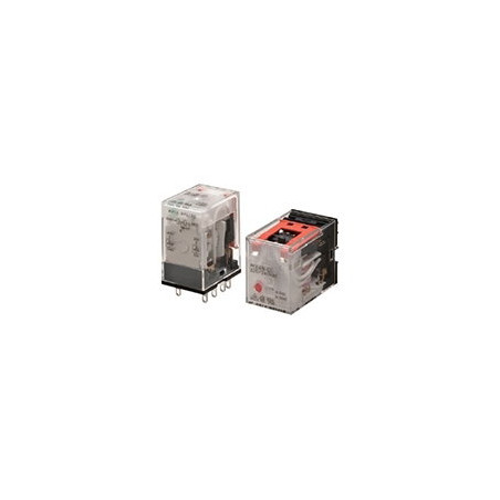 Omron MY2IN-GS-R-AC12 ,Bobin 12vac,Kontak 2A2K 7 Amper,Led,Kalın-8pin,Röle
