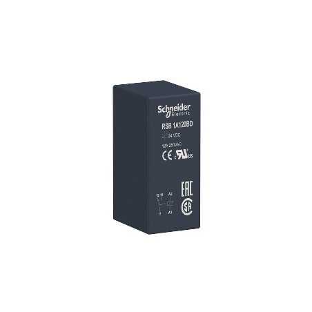 Schneider RSB1A120BD ,24vdc 1A1K 12a İnce-5pin Röle