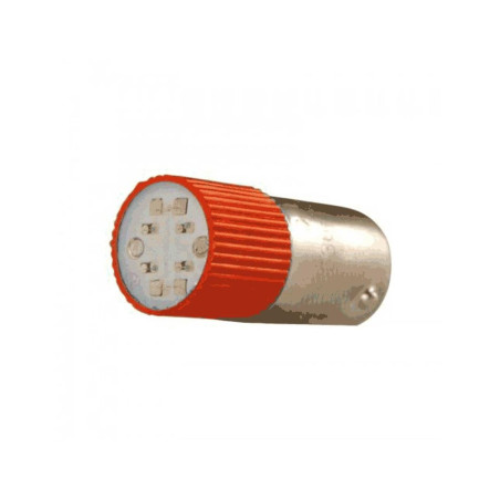 Tork BA9SC-24-K ,Kırmızı 24vac dc Led Ampul