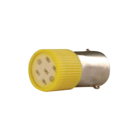 Tork BA9SC-24-S ,Sarı 24vac dc Led Ampul