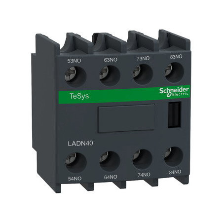 Schneider LADN40 ,LC1D Kontaktör için,Kontak-4A,Yedek Kontak