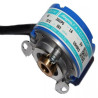 Tamagawa OIH48-2000P6-L6-5V,Gövde 48mm,Delik 6mm,Besleme 5vdc,Çıkış 6 TTL,2000 Pals,14-Kablo,Enkoder