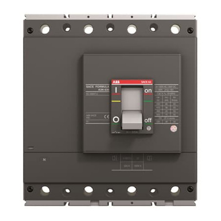 Abb A3N630-630A ,3-Faz 3-Kutup,630 Amper 36kA,Ayarsız,Kompakt Şalter Devre Kesici