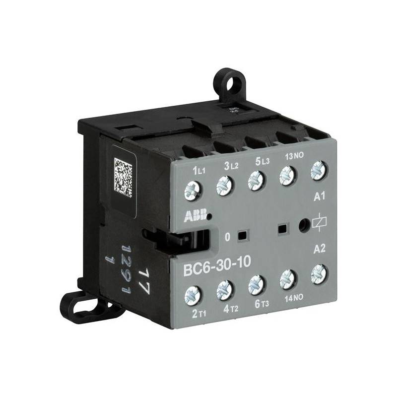 Abb BC6-30-01-01 ,Bobin 24vdc,Güç 4kw 9 Amper,Kontak-3P 1K,Mini Kontaktör