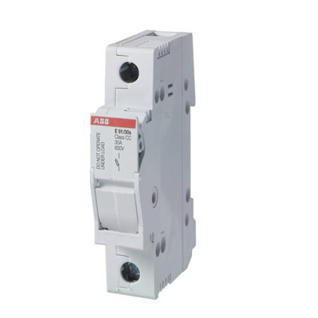 Abb E91 32 ,1-Faz 1-Kutup,10x38mm,32 Amper,Ray Tip,Kartuş Sigorta Yuva