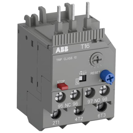 Abb T16-4.2 ,B6 BC6 AS Kontaktör için,Ayar 3.1..4.2 Amper,Kontak-1A1K,Motor Termik