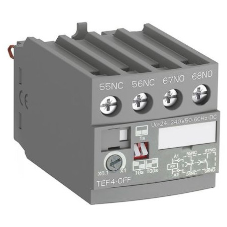 Abb TEF4-OFF ,AF Seri,Bırakma Gecikmeli,Zaman Kontak