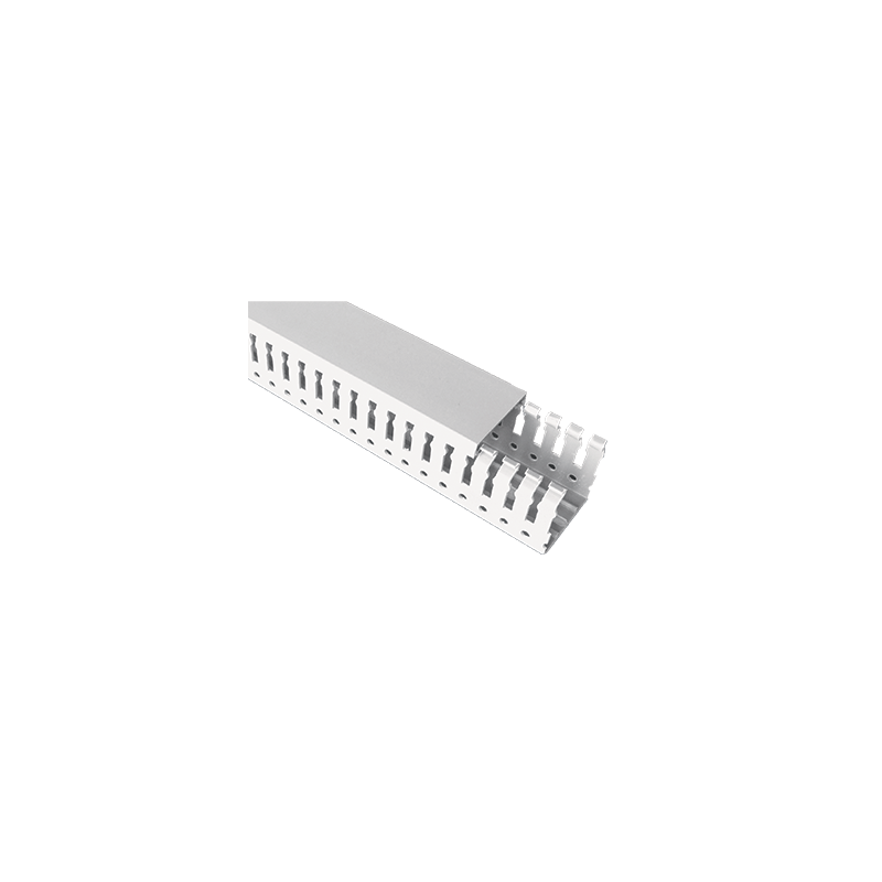 Ak-iş APSB-40040 ,Gen 40mm,Yük 40mm,Beyaz 2mt,Delikli Kablo Kanal