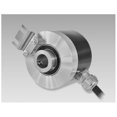 Baumer ITD20A4Y129-400HBX-KA17E14 ,Gövde 58mm,Delik 14mm,Besleme 8..30vdc,Çıkış 3-HTL 400 Pals,5-Kablo,Enkoder