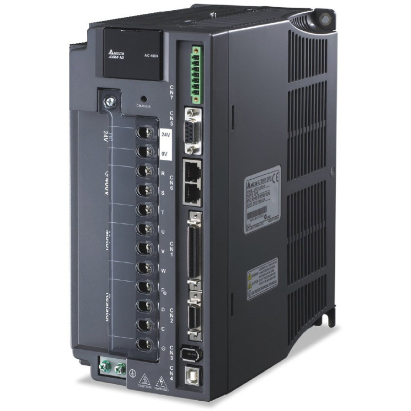 Delta ASD-A2-2043-M ,ASDA-A2,Güç 2kw 380vac,3 Faz TriFaz,CanOpen,Servo Sürücü