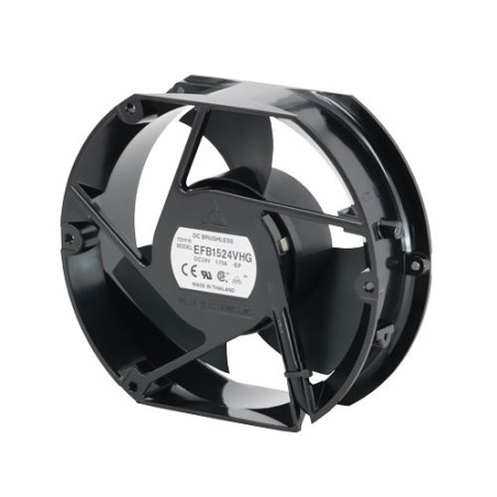 Delta EFB1524SHG-F00 ,Ebat 172x150x51mm,Besleme 24vdc 1.70A 28W,Hava 325-Cfm,3-Kablo Fan