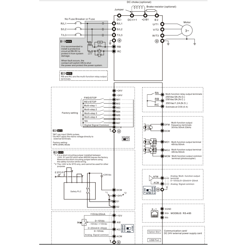 Delta VFD2A7MS43AFSAA ,MS300,Güç 0.75kw 380vac,3 Faz TriFaz,Ac Motor Sürücü Inverter
