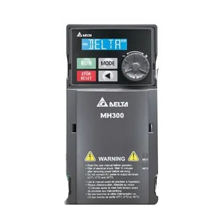 Delta VFD5A0MH21AFSAA ,MH300,Güç 0.75kw 220vac,1 Faz MonoFaz,Ac Motor Sürücü Inverter