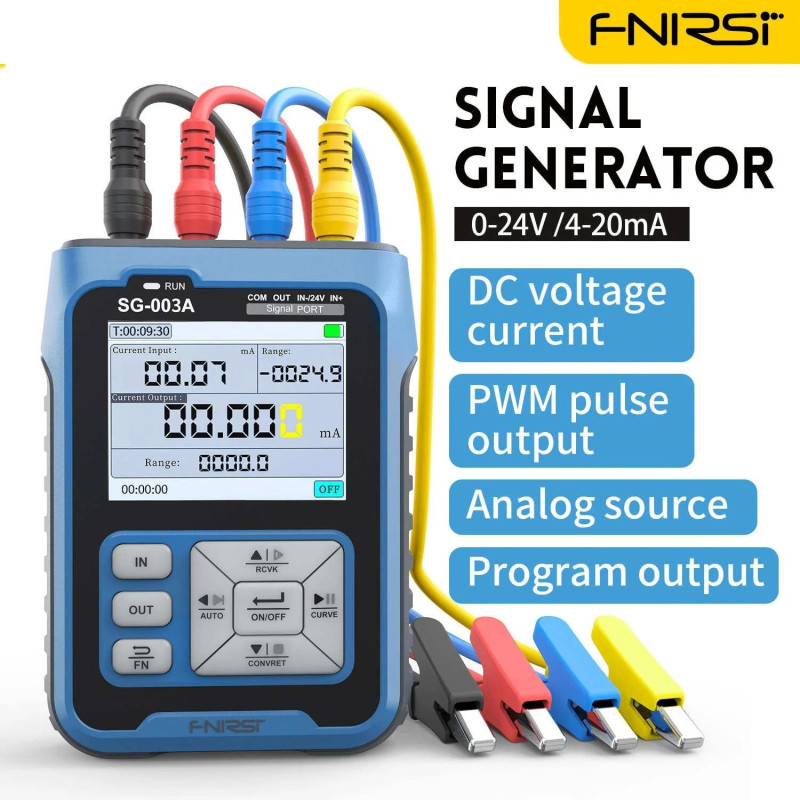 Fnirsi SG-003A ,Besleme Pil,4..20mA 0..10v,Analog Sinyal Jenerator