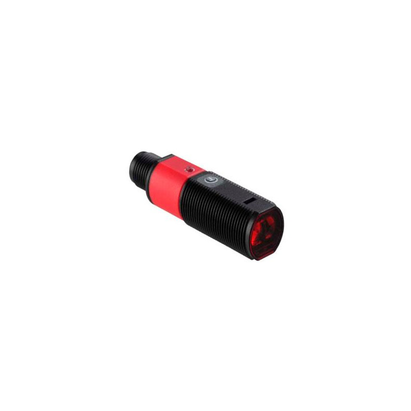 Leuze ET318B.3 4P-M12 50122562 ,Ebat M18x46mm,Ölçüm 40cm,Çıkış PNP-NO NC,Soket M12 4pin,Cisim Fotosel