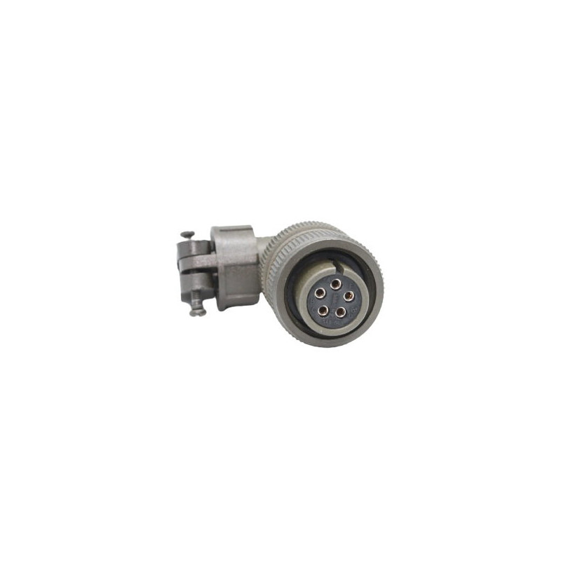 Maojwei MS3108-14S-5S ,Açılı Seyyar,M22 5pin Dişi,Soket Konnektör