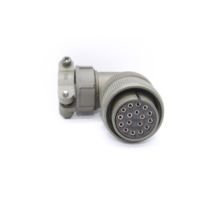 Maojwei MS3108-20-29S ,Açılı Seyyar,M32 17pin Dişi,Soket Konnektör