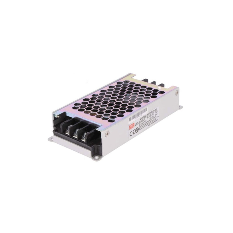 Meanwell RSD-60H-24 ,Besleme 40..160vdc,Çıkış 24vdc 2.5 Amper,Dc-Dc Konverter