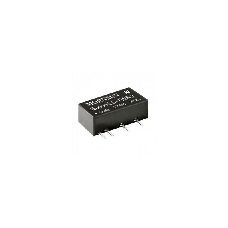 Mornsun IB2415LS-1W ,Giriş 24vdc,Çıkış15v 67mA,Dc-Dc Konverter