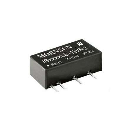 Mornsun IB2415LS-1W ,Giriş 24vdc,Çıkış15v 67mA,Dc-Dc Konverter