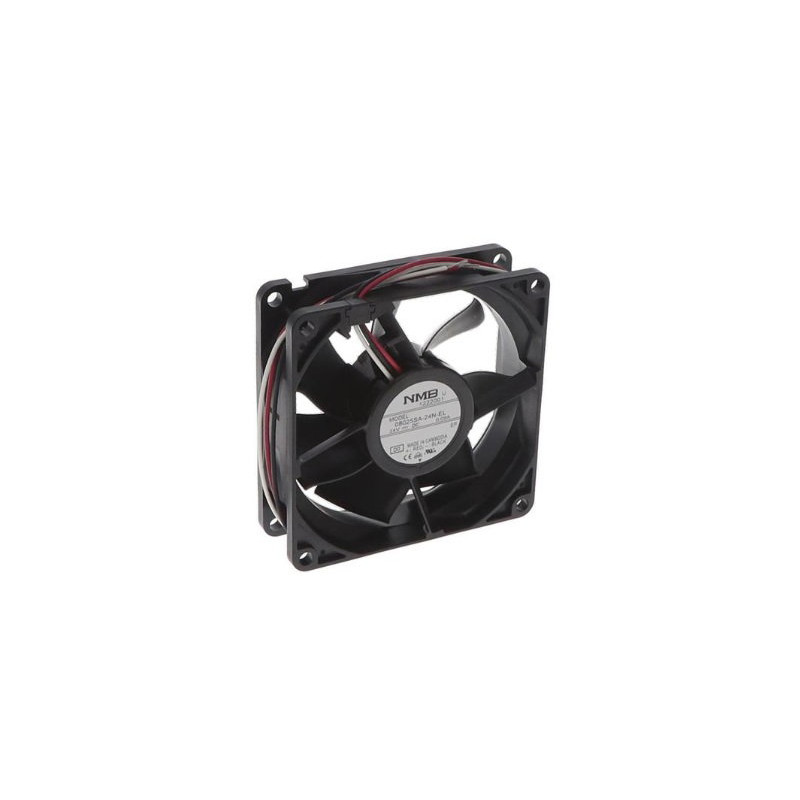 Nmb-Mat 08025SA-24N-EL-D0 ,Ebat 80x25mm,Besleme 24vdc 0.09A 2W,Hava 41-Cfm,3-Kablo Fan