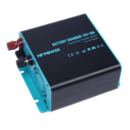 NpPower NP1210 ,Besleme 220vac,Çıkış 12vdc 10 Amper,Akü Şarj