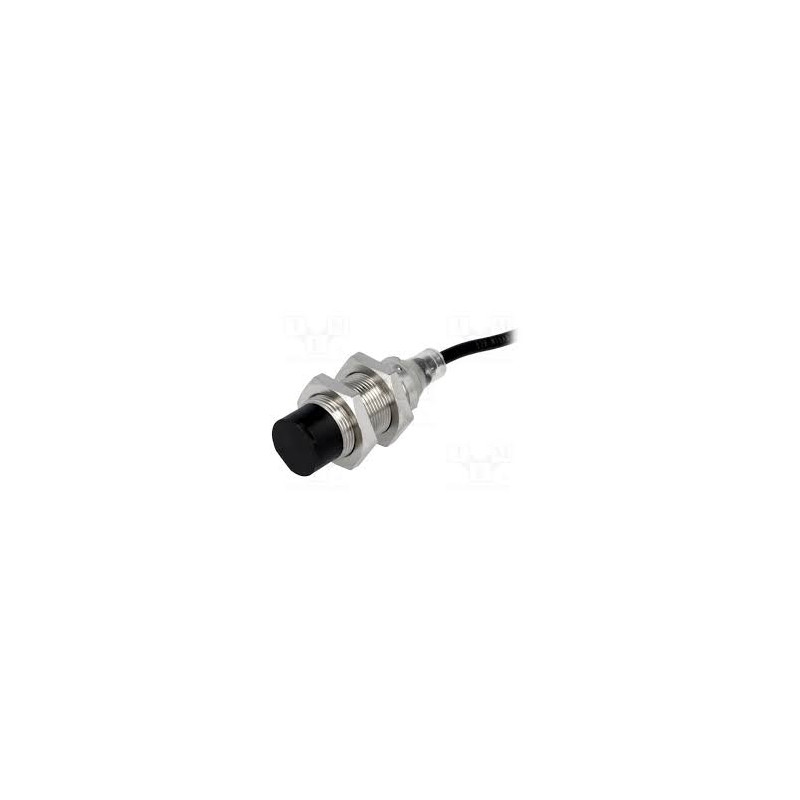 Omron E2B-M18KN16-WP-B1 ,Ebat M18x50mm,Ölçüm 16mm,Çıkış PNP-NO,Besleme 10v..30vdc,3-Kablo,Endüktif Metal Sensör