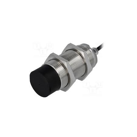 Omron E2B-M30LN30-WP-B1 ,Ebat M30x85mm,Ölçüm 30mm,Çıkış PNP-NO,Besleme 10v..30vdc,3-Kablo,Endüktif Metal Sensör