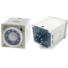 Omron H3CR-A-230 ,Ebat 48x48mm,Besleme 110v..220vac dc,Yuvarlak-11pin,Analog Zaman Röle