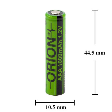 Orion 1.2V 1A ,AAA 1.2v 1000mAH Şarjlı Pil