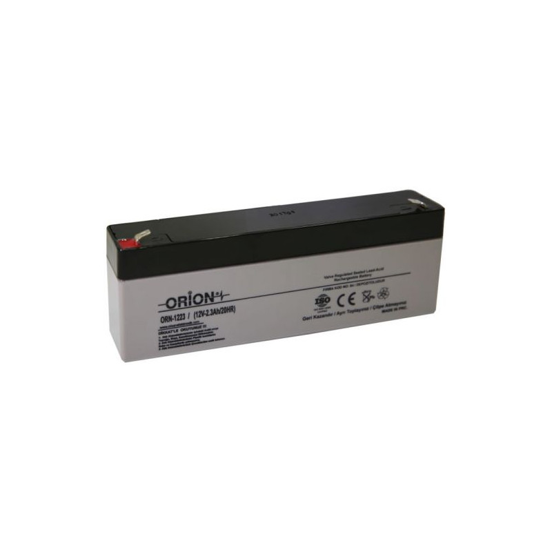 Orion ORN-1223 ,12v 2.3ah 178x35x61 mm Kuru Akü