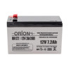 Orion ORN-1272 ,Ebat 151x65x94 mm,12v 7.2ah,Kuru Akü