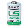 Saft LS14250 ,3.6v 1200mA,Şarjsız Lityum Pil
