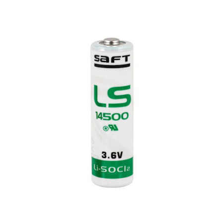Saft LS14500, 3.6v 2.6 Amper,Şarjsız Lityum Pil