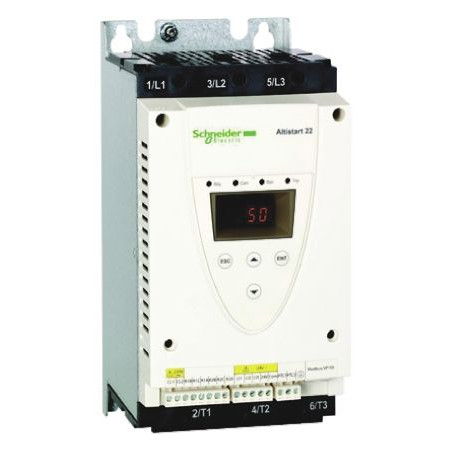 Schneider ATS22D17Q ,Güç 7.5kw 380v,3-Faz,Ac Motor Yolverici SoftStarter
