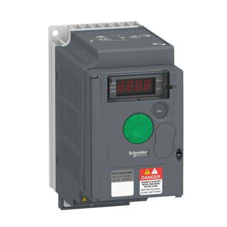 Schneider ATV310H075N4E ,Güç 0.75kw 380vac,3-Faz TriFaz,Ac Motor Sürücü Inverter