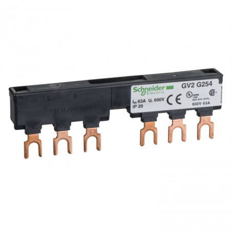 Schneider GV2G254 ,3-Kutup 2-Kanal,65 Amper,GV2 Motor Koruma Bara