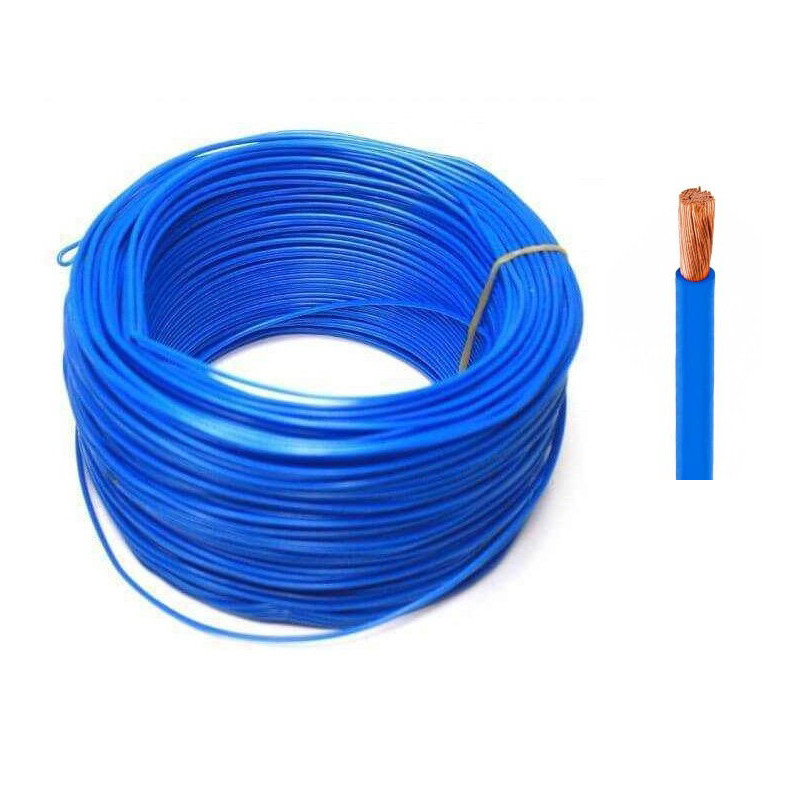 Seval H50V-K 2.5-MV ,Kesit 2.5mm ,1-Damar Çok Telli,Mavi 1mt NYAF Kablo