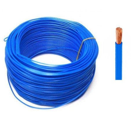 Seval H50V-K 10-MV ,Kesit 10mm ,1-Damar Çok Telli,Mavi 1mt NYAF Kablo