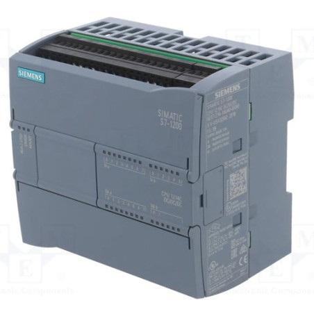 Siemens CPU1214C ,S7-1200 DC DC DC,Besleme 24vdc,Giriş 14-Dijital 2-Analog,Çıkış 10-PNP,Plc Cpu Modül