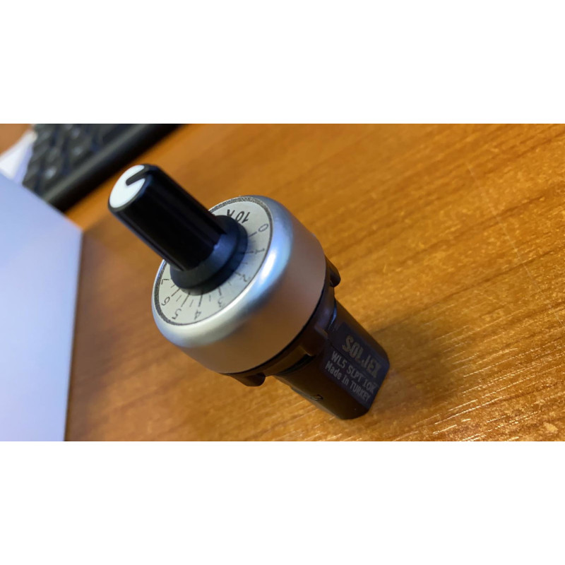 Soljex SLPT-5K ,Montaj 22mm,5k 1w,Tek Tur,M22 Potansiyometre