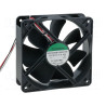 Sunon EEC0382B1-000U-F99 ,Ebat 120x38mm,Besleme 24vdc 0.35A 9.2W,Hava 138-Cfm,3-Kablo Fan