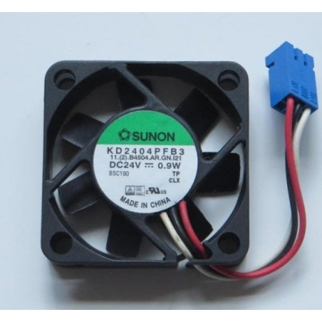 Sunon KD2404PFB3 ,Ebat 40x10mm,Besleme 24vdc 0.04A 0.9W,Hava 5-Cfm,3-Kablo Fan