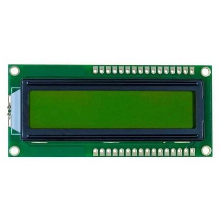 Xiamen ATM1602A-FL-YBW ,2x16 Yeşil Lcd