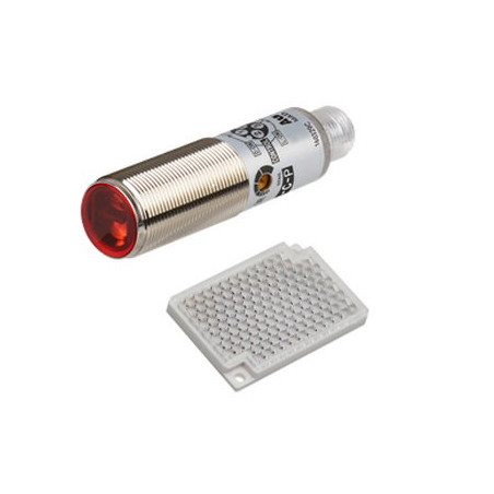 Autonics BRQM3M-PDTA-C-P ,Ebat M18x65mm,Ölçüm 3mt,Çıkış PNP-NO NC,Besleme 10v..30vdc,Soket M12 4pin,Reflektör Fotosel