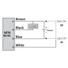 Autonics BS5-T1M ,Ölçüm 5mm,Çıkış NPN-NO NC,Besleme 5..24vdc,4-Kablo 1mt,Çatal Fotosel