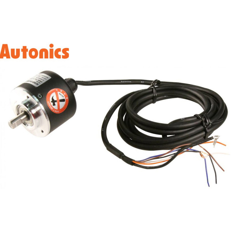 Autonics E50S8-2500-6-L-5 ,Gövde 50mm,Mil 8mm,Besleme 5vdc,Çıkış 6-TTL 2500-Pals,8-Kablo 2mt,Enkoder