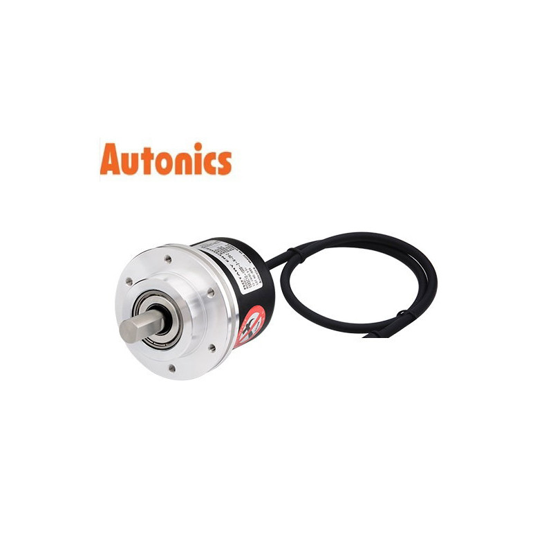 Autonics E58SC10-2000-3-T-24 ,Gövde 58mm,Mil 10mm,Besleme 12..24vdc,Çıkış 3-HTL 250-Pals,5-Kablo,Enkoder