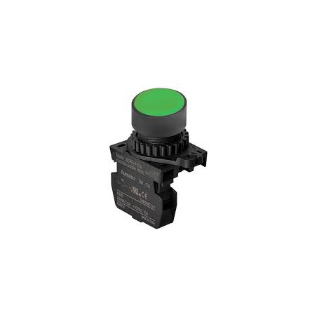Autonics S2PR-P1GAM ,Montaj 22mm,Kontak-1A,Yeşil Yaylı,M22 Buton